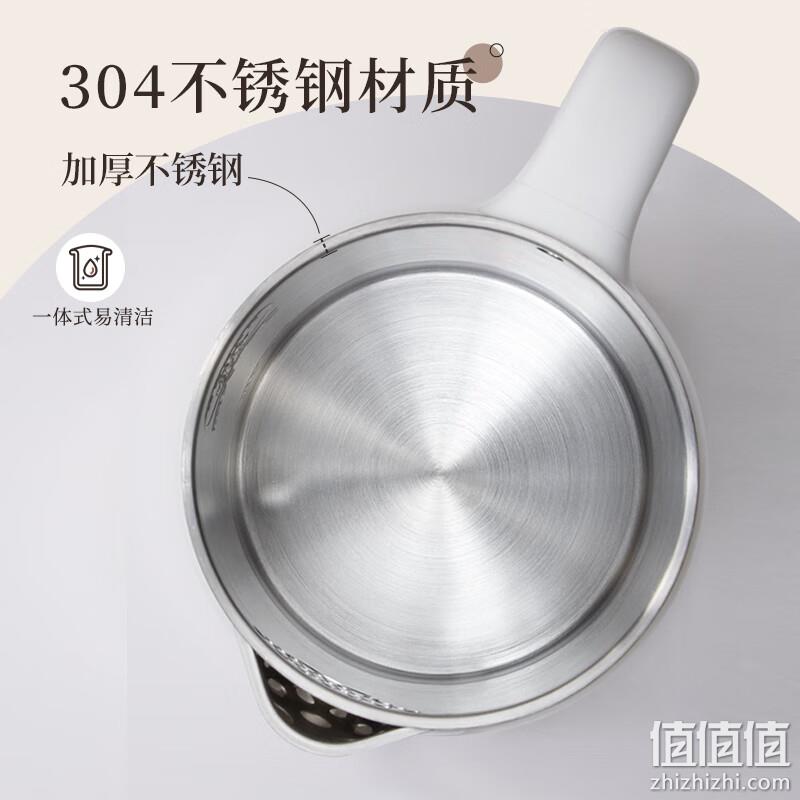 Bear 小熊 一体无缝内胆双层电热水壶 1.7L ZDH-D17K2 新低59元包邮（需领券） 值值值-买手聚集的地方