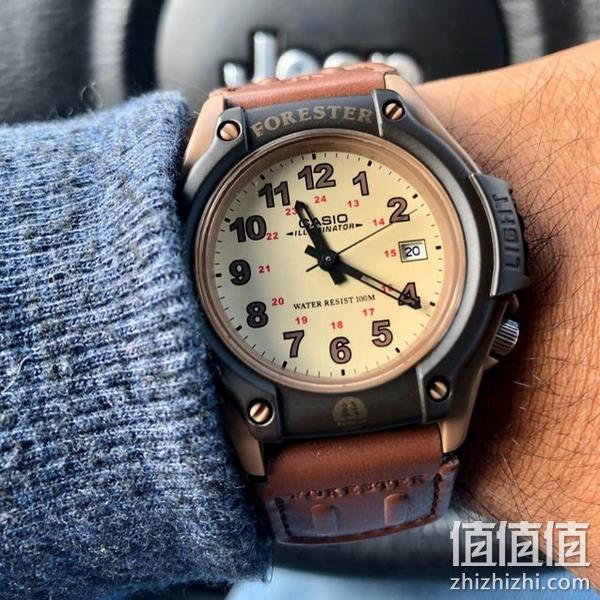 Casio 卡西欧 Forester森林人 FT500WC-5BVCF 男士复古石英手表 189.39元 值值值-买手聚集的地方