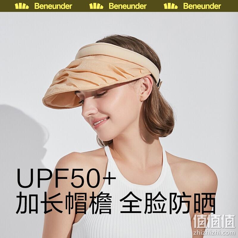 Beneunder 蕉下 纭际系列 云纱空顶防晒帽 多色（防晒帽/发箍两用） 59元包邮（双重优惠） 值值值-买手聚集的地方