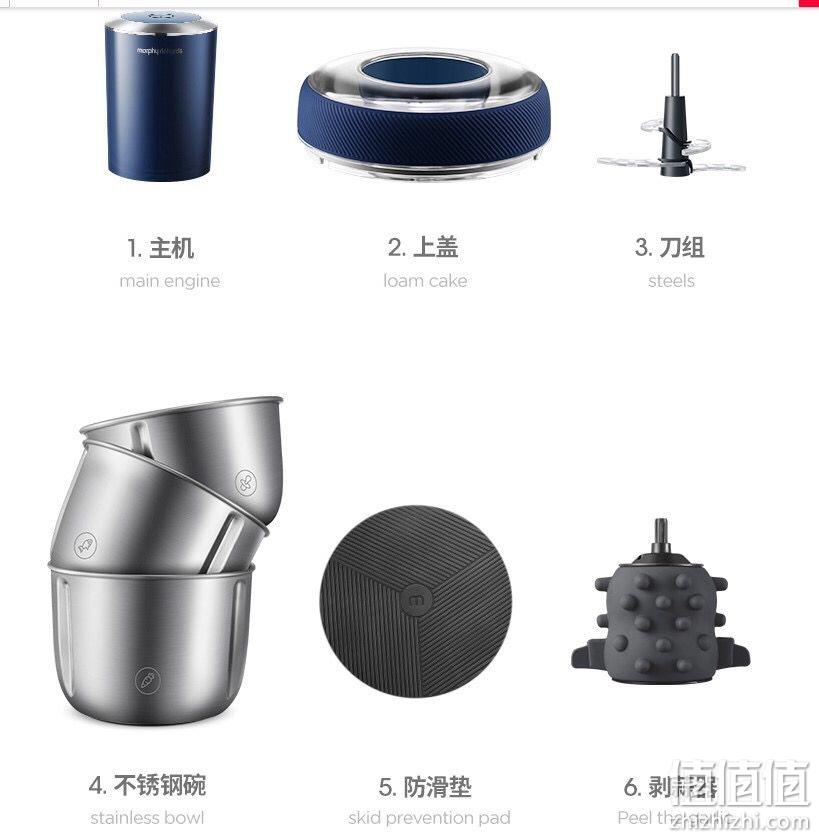 MORPHY RICHARDS 摩飞 MR9401 家用电动小型多功能料理机 198元包邮（双重优惠） 值值值-买手聚集的地方