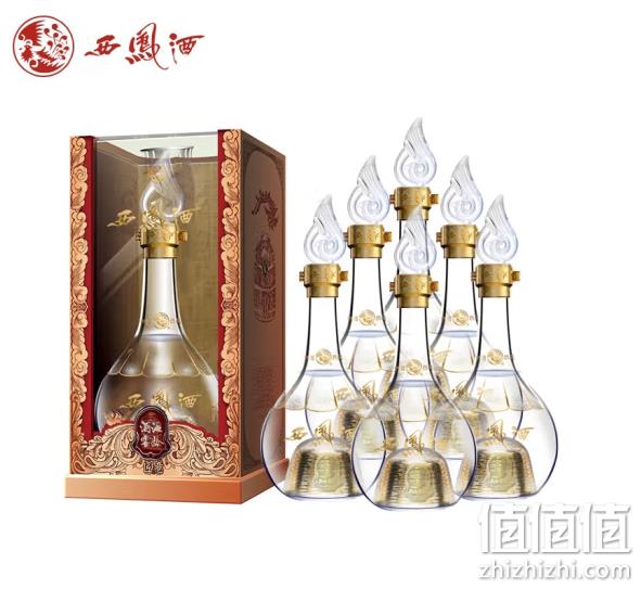 西凤酒 酒海窖龄 匠意 45度绵柔凤香型白酒500mL*6瓶 新低568元包邮（需领券） 值值值-买手聚集的地方