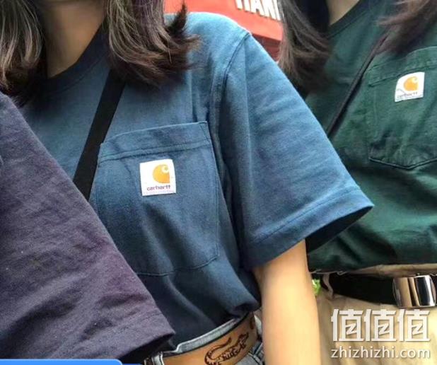 Carhartt K87 男士纯棉口袋短袖T恤 156元 值值值-买手聚集的地方