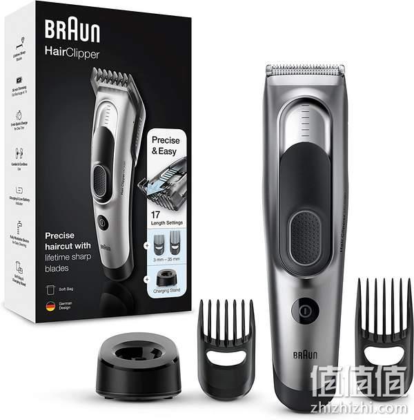 Braun 博朗  HC5090 电动理发器 （银色款） 289元 值值值-买手聚集的地方