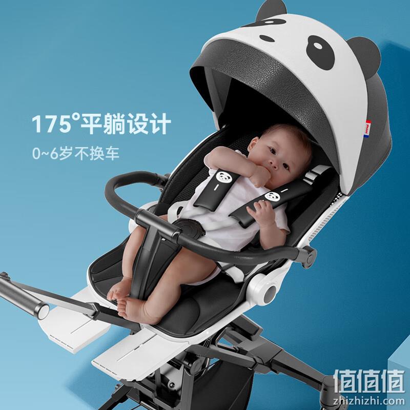 Plus会员，playkids 普洛可 X6-3 婴儿折叠高景观溜娃手推车 699元包邮（双重优惠） 值值值-买手聚集的地方