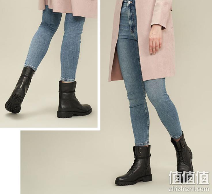 GEOX 杰欧适 D Hoara E 女士经典款长靴马丁靴 D94FTE  多码 436.59元 值值值-买手聚集的地方