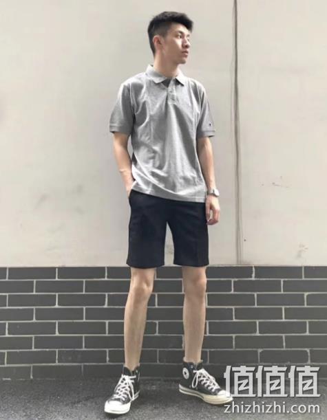 亚马逊销冠！Champion冠军 日版 C3-F356 男士纯棉Polo衫 S码 118元 值值值-买手聚集的地方