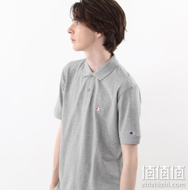 亚马逊销冠！Champion冠军 日版 C3-F356 男士纯棉Polo衫 S码 118元 值值值-买手聚集的地方