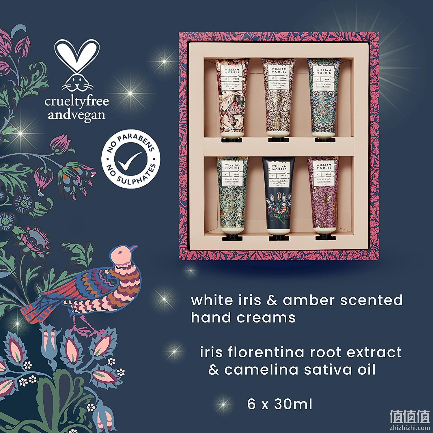 William Morris At Home 白鸢尾琥珀护手霜礼盒装 30ml*6支 新低68.1元 值值值-买手聚集的地方