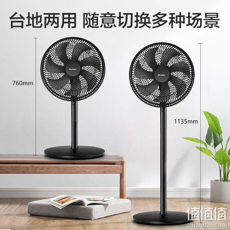 Plus会员，Gree 格力 FD-35X65h7 台地两用 七叶电风扇 新低59元包邮（晒单返10元后） 值值值-买手聚集的地方