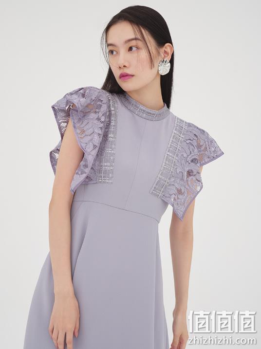 Lily Brown 莉莉布朗 蕾丝飞袖连衣裙 LWFO224145 440.47元 值值值-买手聚集的地方