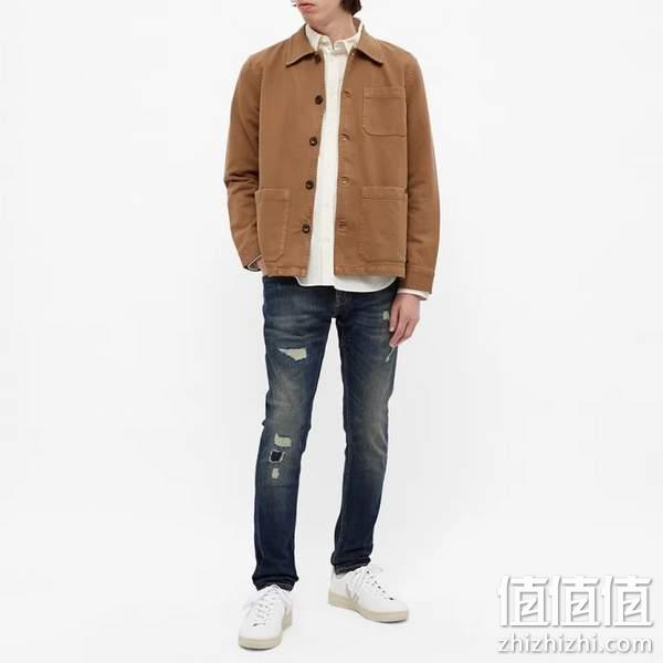 Nudie Jeans Barney 男士工装衬衫夹克 842.57元 值值值-买手聚集的地方