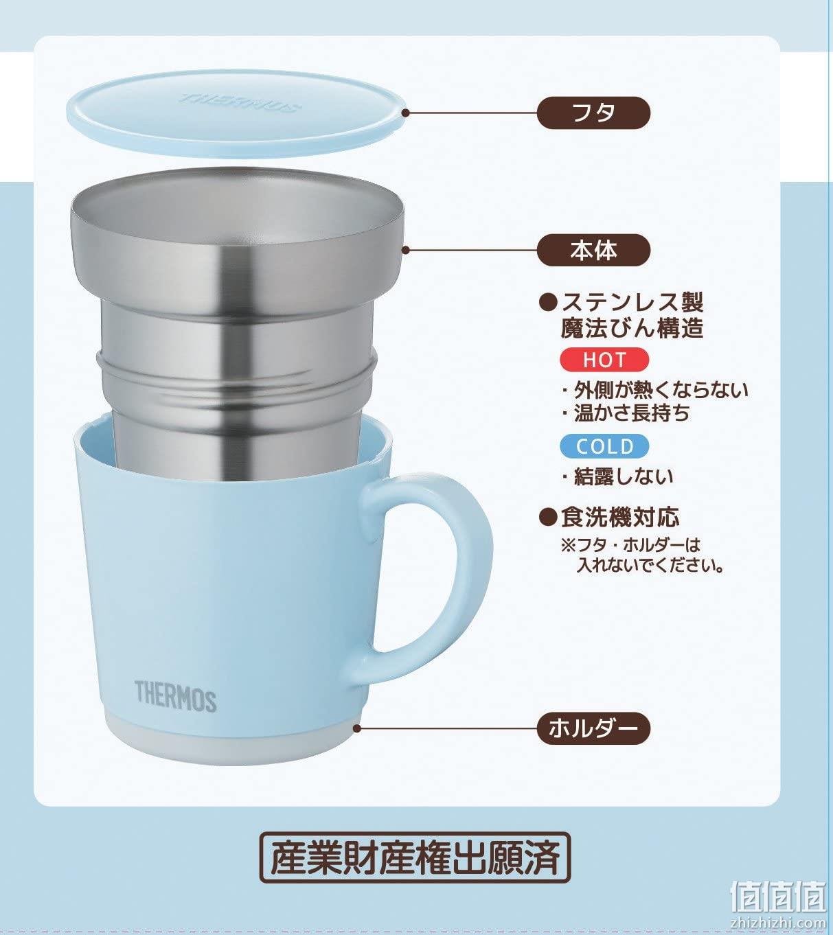 Thermos 膳魔师 JDC-351 保温杯马克杯350ml 98.23元 值值值-买手聚集的地方