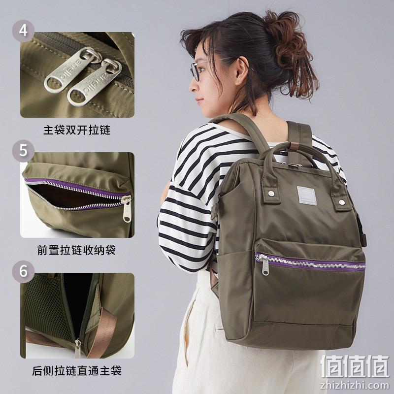 Anello  阿耐洛 SABRINA 小号防泼水口金双肩背包 ATT0509 3色 215.39元 值值值-买手聚集的地方