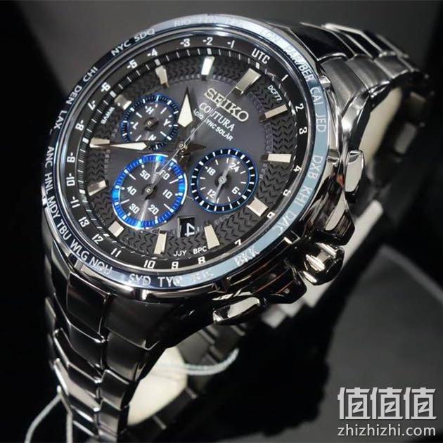 Seiko 精工 Coutura系列 SSG021 男士光动能电波表 1981.46元 值值值-买手聚集的地方