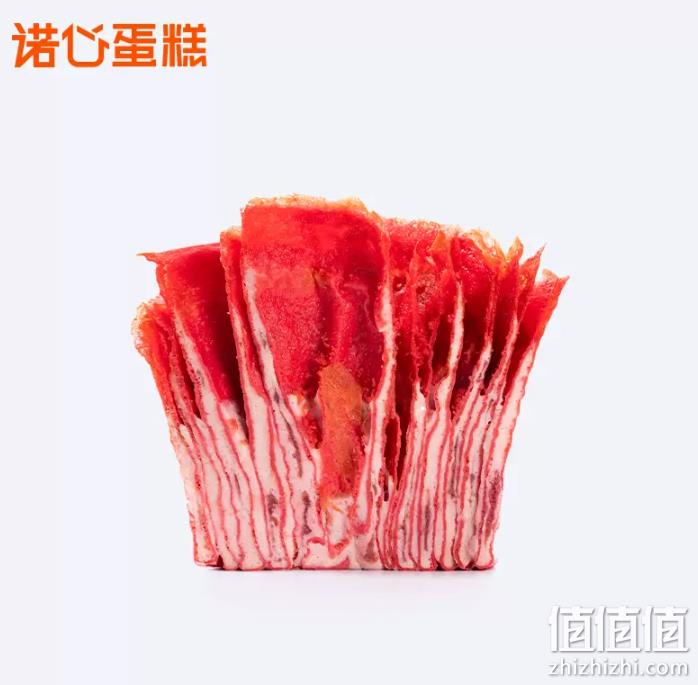 限北京上海地区，LECAKE 诺心 雪域玫瑰千层蛋糕 218元包邮（需领券） 值值值-买手聚集的地方