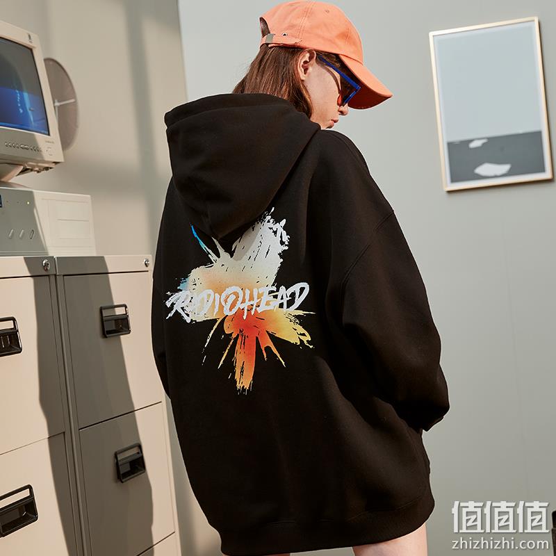 断码清仓，Tonlion 唐狮 Radiohead 情侣款连帽/圆领卫衣 39.9元包邮（双重优惠） 值值值-买手聚集的地方
