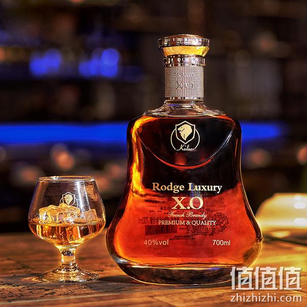 法国原酒进口, Kalaer 卡拉尔 Rodge Luxury洛爵·莱斯利 XO白兰地700mL礼盒装 送酒杯2个 88元包邮（另有2款同价） 值值值-买手聚集的地方
