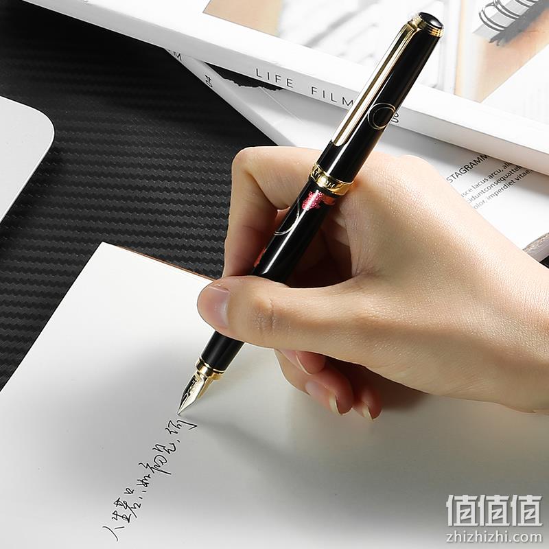 Platinum 日本白金 莳绘 金箔莳绘 18K金尖钢笔 PTL-20000H 枫叶/金鱼 612.13元（天猫旗舰店3000元） 值值值-买手聚集的地方