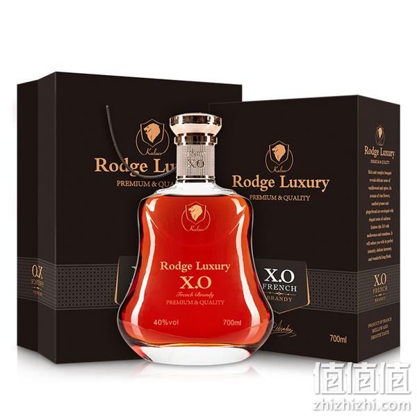 法国原酒进口, Kalaer 卡拉尔 Rodge Luxury洛爵·莱斯利 XO白兰地700mL礼盒装 送酒杯2个 88元包邮（另有2款同价） 值值值-买手聚集的地方
