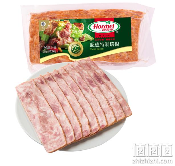 Hormel 荷美尔 超值特制培根 1kg*2袋 99.8元包邮（双重优惠） 值值值-买手聚集的地方