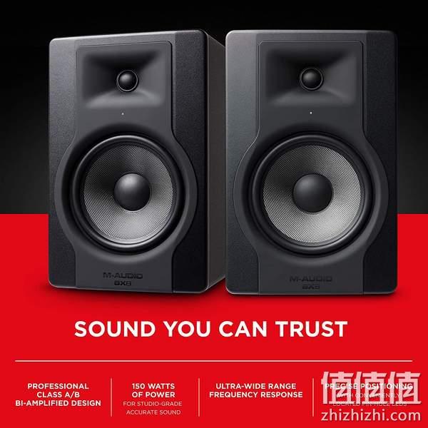 M-Audio BX8 D3 8英寸有源监听音箱 1对装 2394.42元 值值值-买手聚集的地方