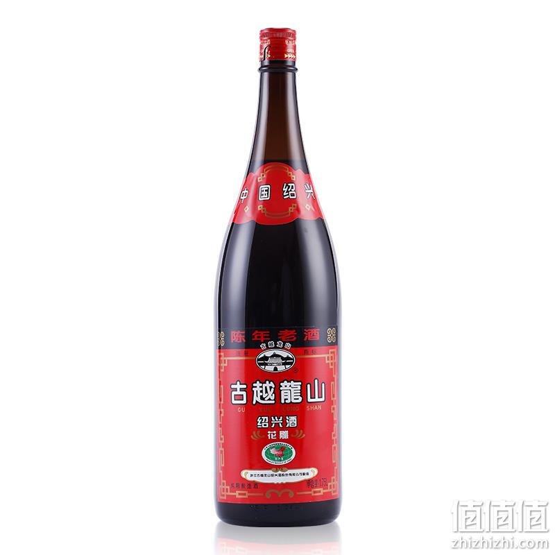 国宴专用黄酒，古越龙山 16度 绍兴花雕陈年老酒 1.75L*2件 新低242元包邮（折121元/瓶） 值值值-买手聚集的地方
