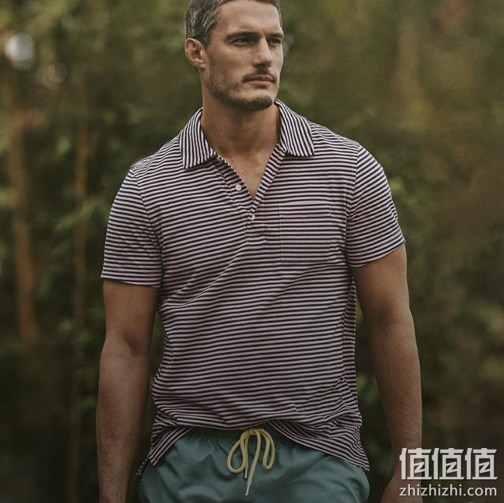 Brooks Brothers 布克兄弟 男士全棉翻领条纹短袖POLO衫 新低348.56元起 值值值-买手聚集的地方