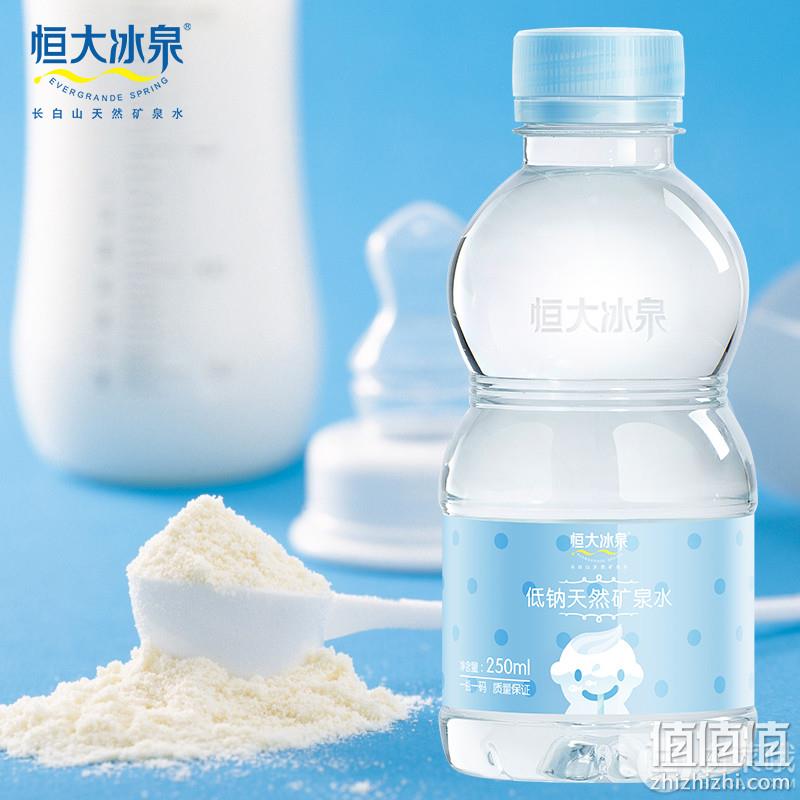 恒大冰泉 宝宝水婴儿水 250ml*12瓶 29.9元包邮（需领券） 值值值-买手聚集的地方