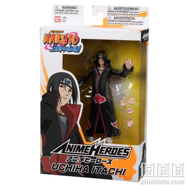 Bandai 万代 Anime Heroes动漫英雄系列 火舞忍者 宇智波鼬手办公仔 140元（可3件92折） 值值值-买手聚集的地方