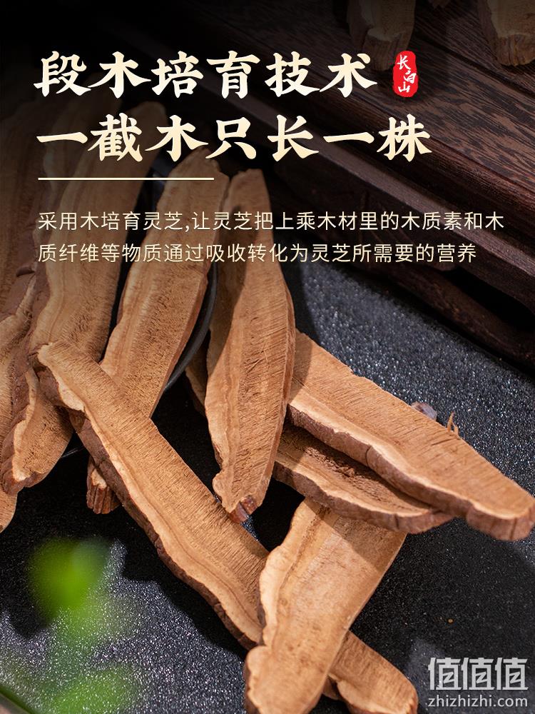 绿润堂 长白山野生灵芝赤灵芝切片 200g 19.8元包邮（需领券） 值值值-买手聚集的地方