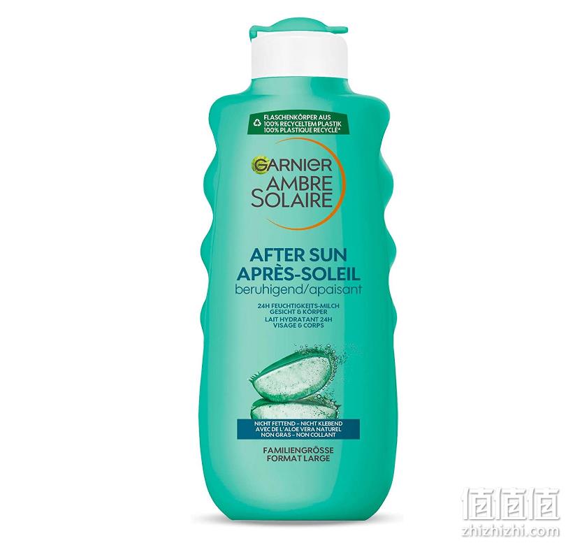 Garnier 卡尼尔 芦荟晒后舒缓修复保湿乳液 400ml 新低32.84元 值值值-买手聚集的地方