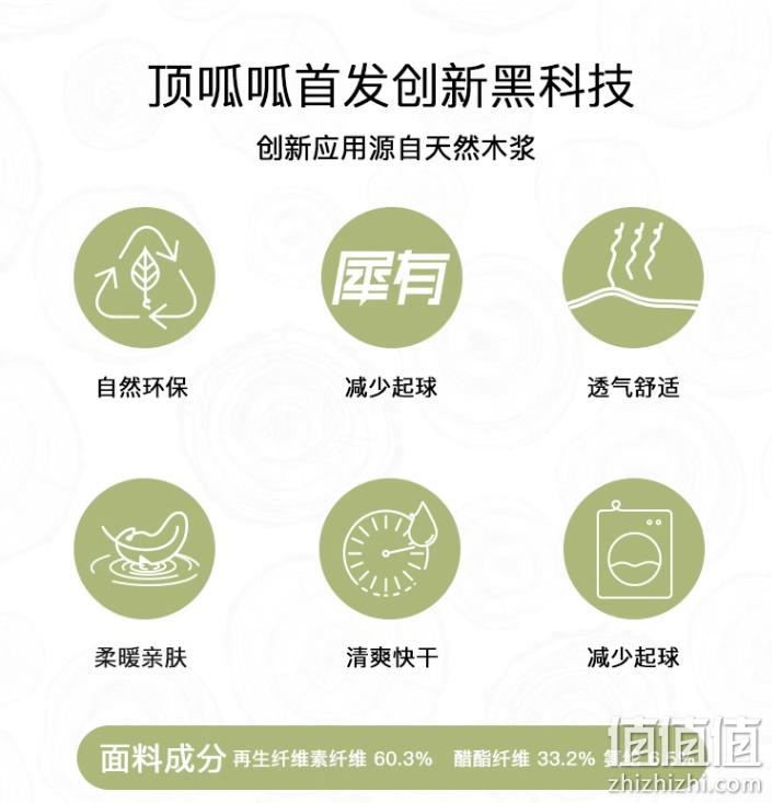 顶瓜瓜 X 阿里·犀有 新品女款伊士曼NAIA™莫代尔可外穿阔腿长裤2条装 49.6元包邮（24.8元/条） 值值值-买手聚集的地方