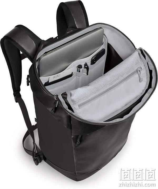Osprey 小鹰 Transporter Large Zip Top 转运者城市简约双肩筒包32L 519元 值值值-买手聚集的地方