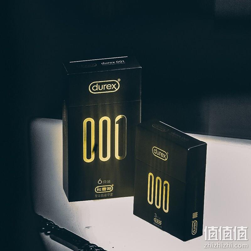 Durex 杜蕾斯 001避孕套 6只 75.4元包邮（返5元卡后） 值值值-买手聚集的地方