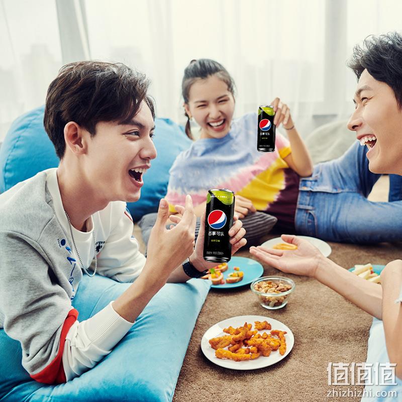 百事可乐 青柠口味 无糖碳酸饮料330mL*24罐 34.9元包邮（需领券） 值值值-买手聚集的地方