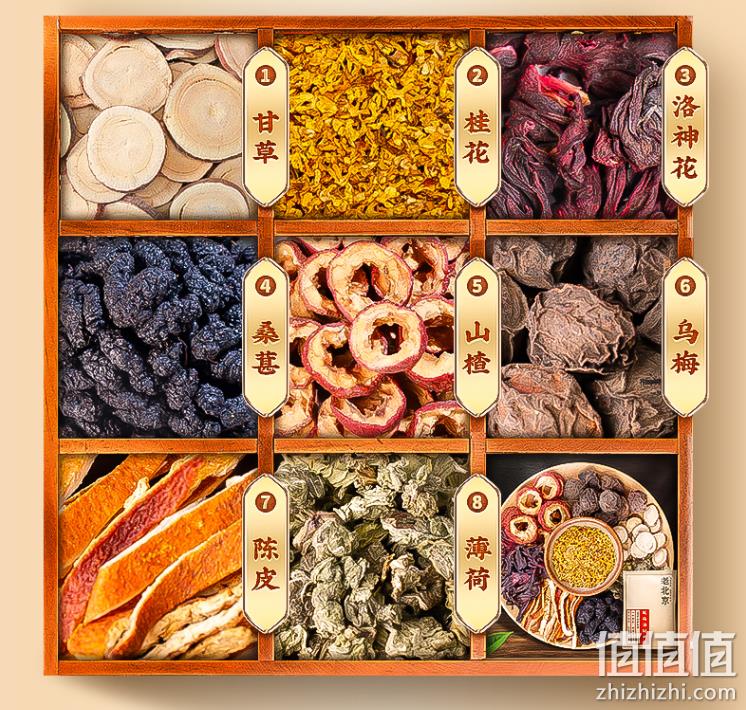 绿润堂 老北京酸梅汤料包100g 5.8元包邮（需用券） 值值值-买手聚集的地方
