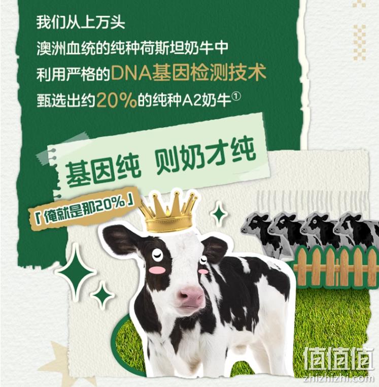高端A2牛奶，君乐宝 A2β-酪蛋白纯牛奶 200mL*10盒 新低29.9元包邮（需领券） 值值值-买手聚集的地方