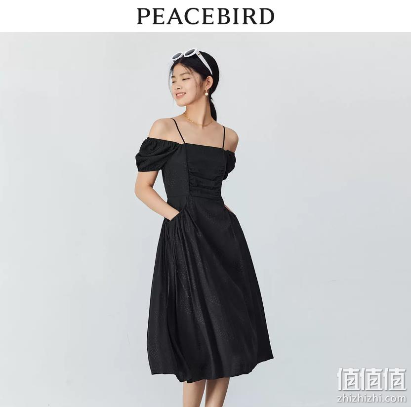 PEACEBIRD 太平鸟  2023年夏季新款 女士法式碎花连衣裙 20款 99元起包邮（需领券） 值值值-买手聚集的地方