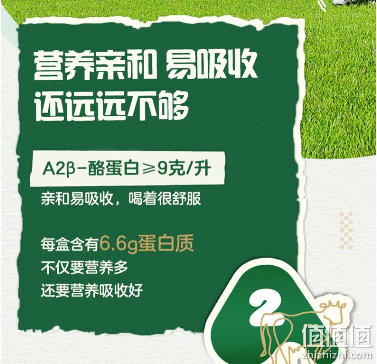 高端A2牛奶，君乐宝 A2β-酪蛋白纯牛奶 200mL*10盒 新低29.9元包邮（需领券） 值值值-买手聚集的地方