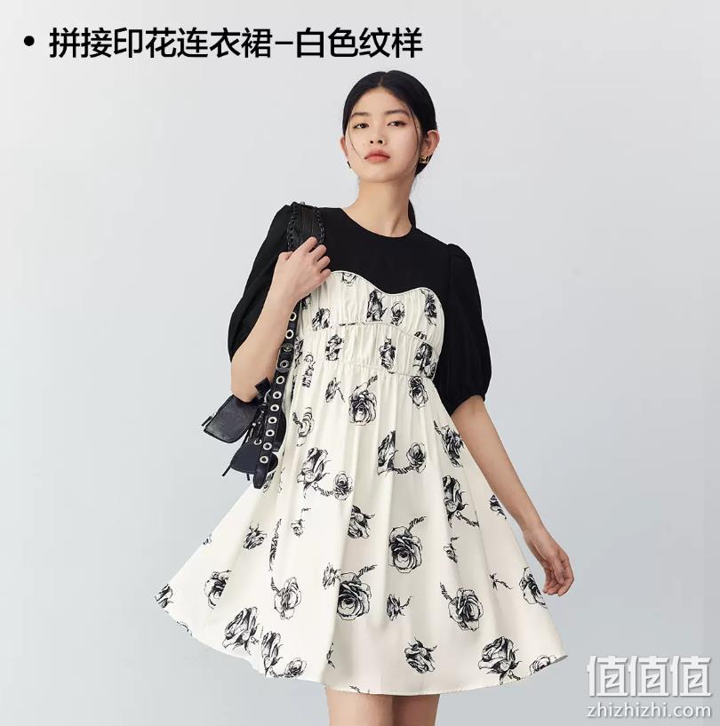 PEACEBIRD 太平鸟  2023年夏季新款 女士法式碎花连衣裙 20款 99元起包邮（需领券） 值值值-买手聚集的地方