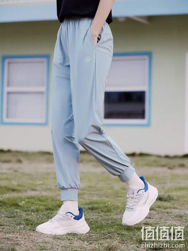 361° 2023夏季 女子薄款冰丝宽松防晒束脚九分裤 3色 74元包邮（需领券） 值值值-买手聚集的地方