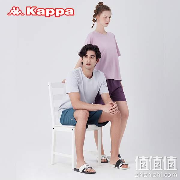 2023春夏新款，Kappa 情侣可外穿棉质休闲家居服套装 多花色 99元包邮（需领券） 值值值-买手聚集的地方