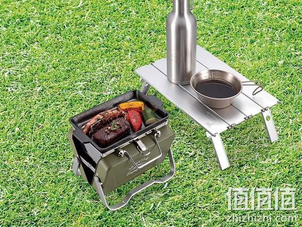 户外性价比之选，Captain Stag 日本鹿牌 Monte系列 桌上型烧烤架 B6型 UG-78 201元（可3件9折） 值值值-买手聚集的地方