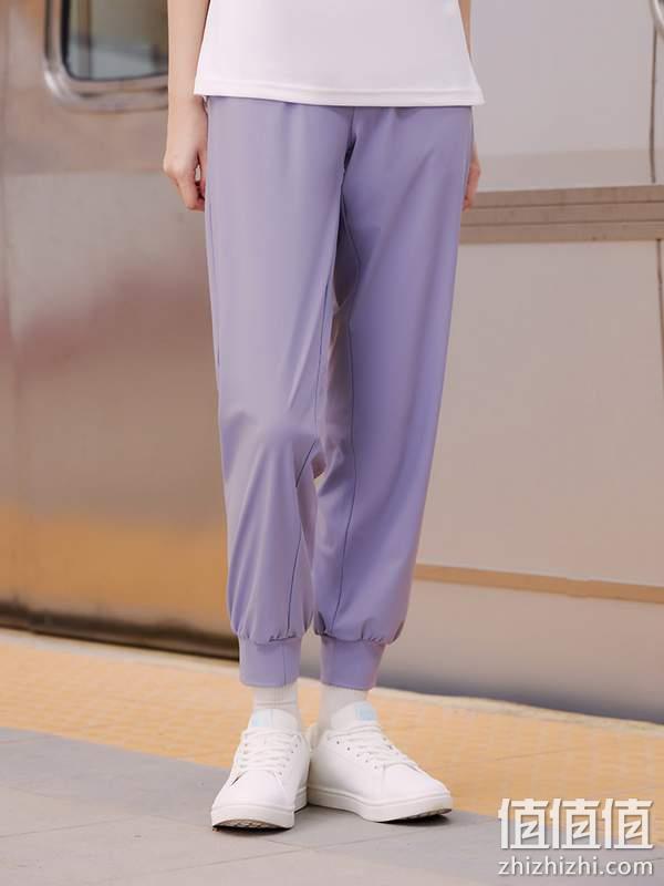 361° 2023夏季 女子薄款冰丝宽松防晒束脚九分裤 3色 74元包邮（需领券） 值值值-买手聚集的地方