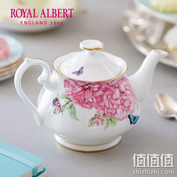 米兰达可儿联名款，Royal Albert 皇家阿尔伯特 友谊系列 22K金镶边骨瓷茶壶450ML 394.83元（天猫旗舰店820元） 值值值-买手聚集的地方