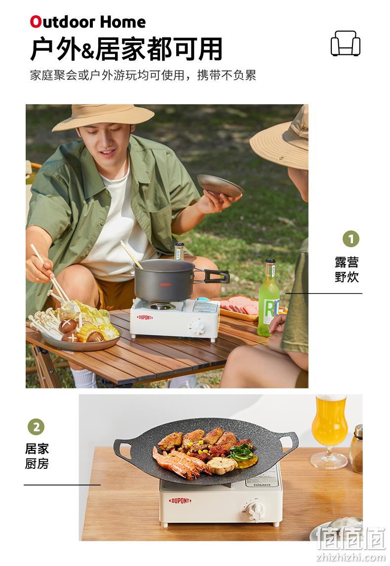 杜邦 户外便携卡式炉 配收纳箱 198元包邮（需领券） 值值值-买手聚集的地方