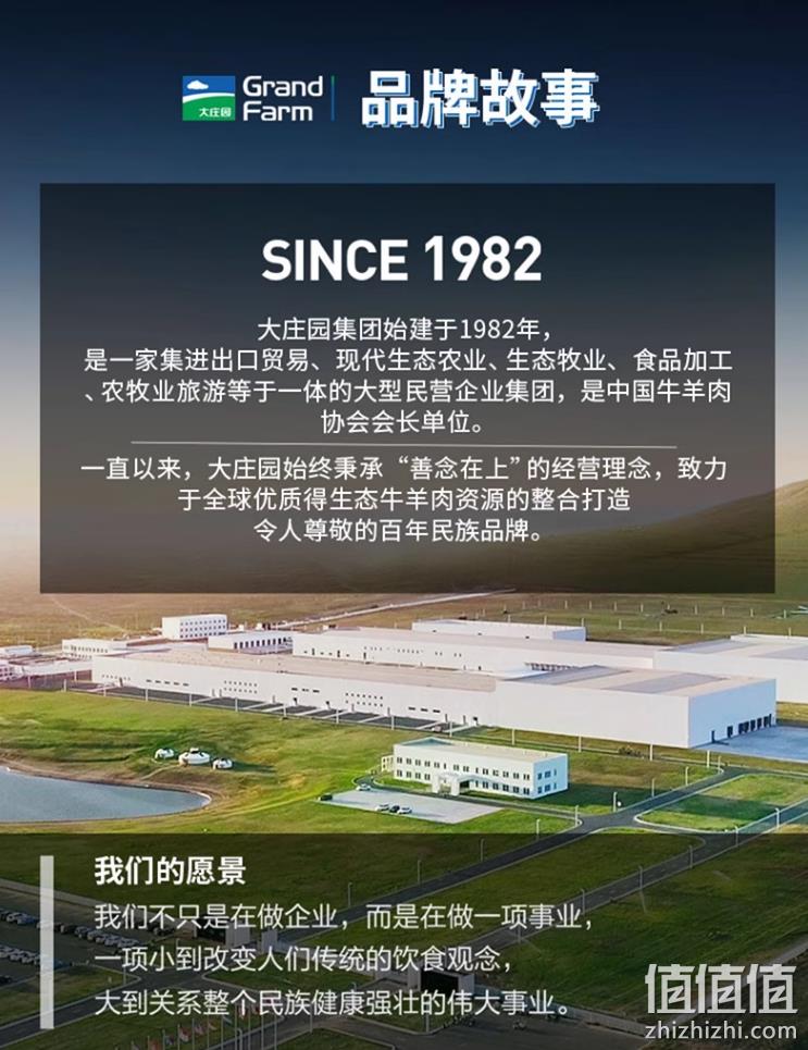 Grand Farm 大庄园 齐齐哈尔牛上脑拌肉 2斤 89.33元包邮（双重优惠） 值值值-买手聚集的地方