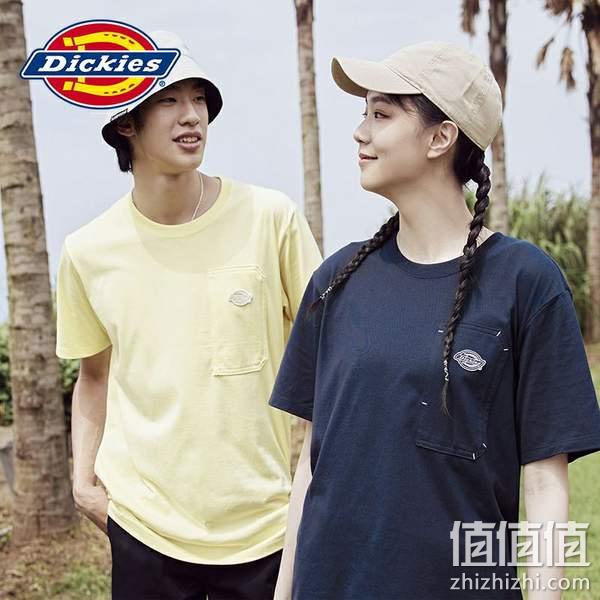 Dickes 帝客 情侣款工装风纯棉短袖T恤 DK010134-157465 新低89元包邮（短裤119元） 值值值-买手聚集的地方