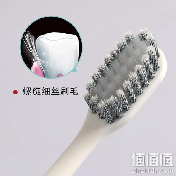 倍加洁 软毛宽头螺旋细丝牙刷 2支*5件 F666 19.9元包邮（1.99元/支） 值值值-买手聚集的地方