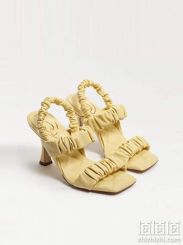 Sam Edelman Marlena 女士真皮一字带凉鞋 新低398.25元（天猫旗舰店折后750元） 值值值-买手聚集的地方